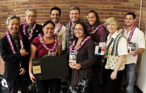 Sony executives, UH Mānoa
