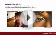 Stanford Course - Fundamentals of Genetics: The Genetics
